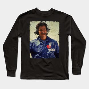 Dennis Martinez in Montreal Expos Long Sleeve T-Shirt